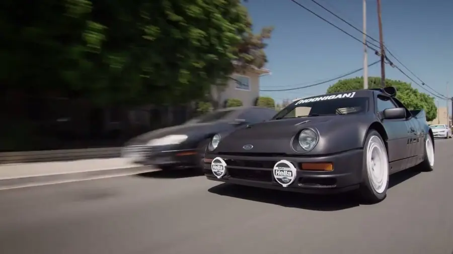 Pausa pranzo con Ken Block, Travis Pastrana ed una splendida Ford RS 2000