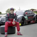 Andrea Dovizioso debutta nel DTM alla guida di un'Audi RS5