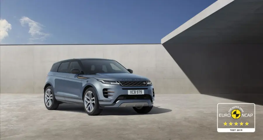La nuova Range Rover Evoque ha ottenuto 5 stelle Euro NCAP