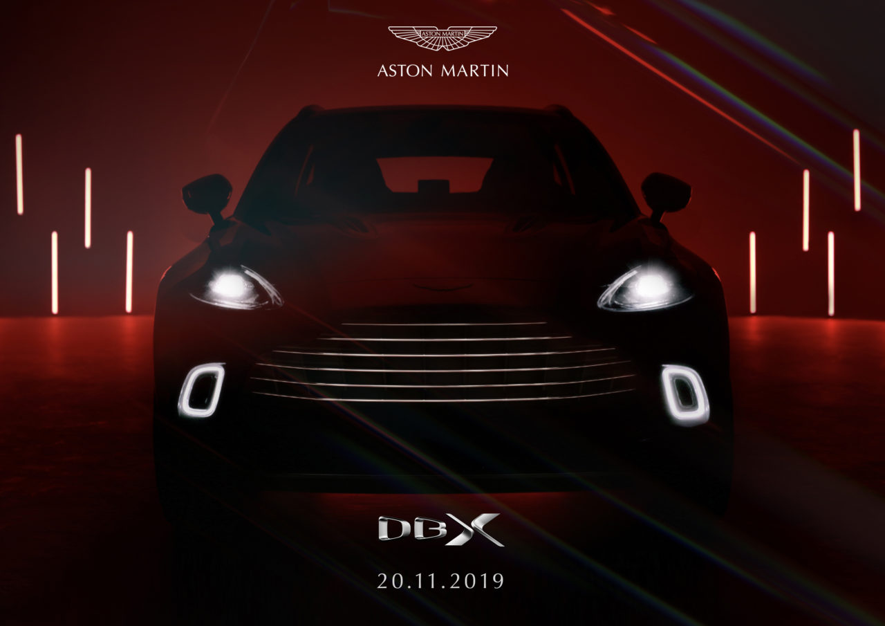 Aston Martin DBX, prime immagini del primo SUV