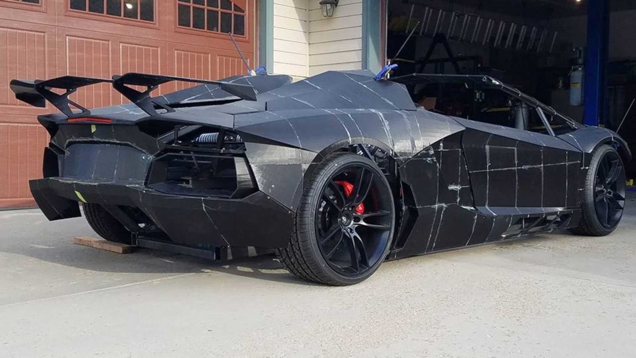 La Lamborghini Aventador del Prof. Backus è tutta stampata in 3D
