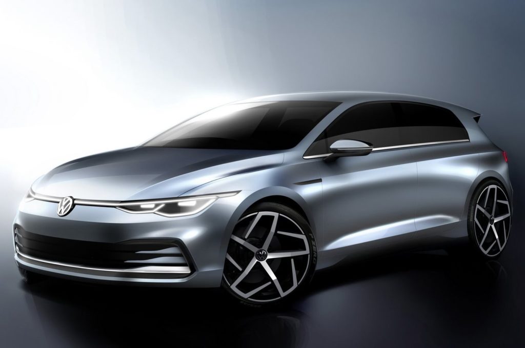 Nuova golf VIII, disegni ufficiali Volkswagen ci svelano come sarà