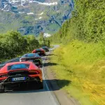 Lamborghini Avventura 2019: sette Huracan EVO in Norvegia