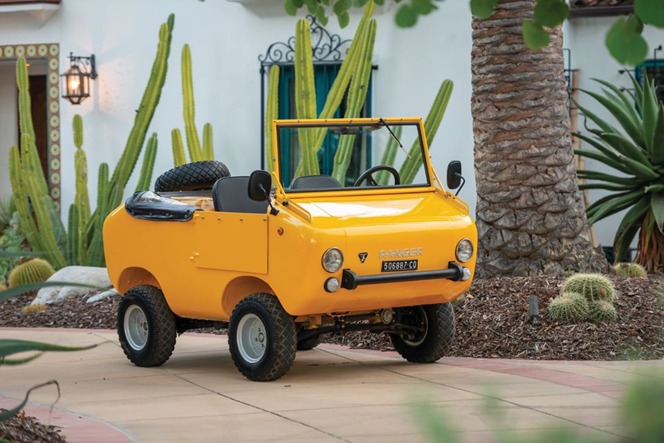 Fiat 500 Ferves Ranger, magnifico esemplare giallo canarino in asta da RM Sotheby's
